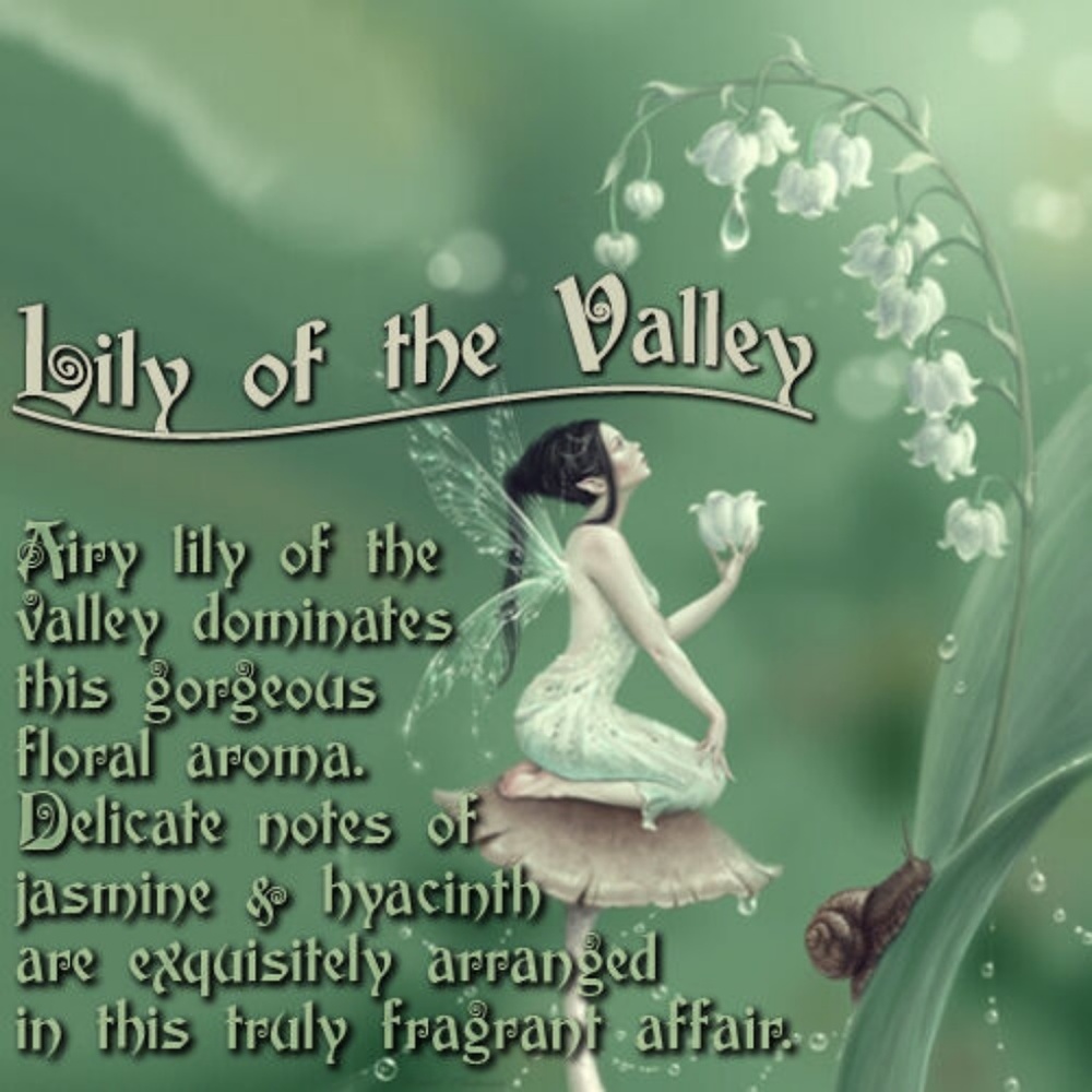 LILY OF THE VALLEY Scented Fragrance Body Oil